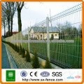 Green 1/2-inch welded wire mesh fence